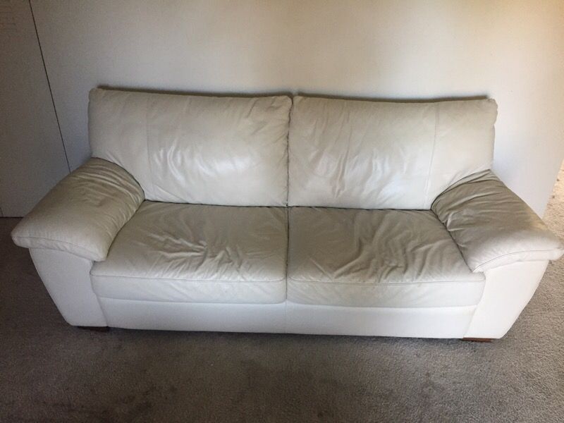 Leather sofa