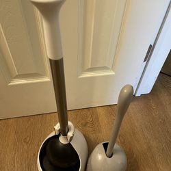 Simple Human Plunger And OXO Toilet Brush for Sale in Tucson, AZ - OfferUp
