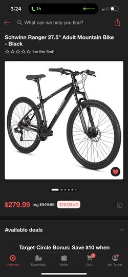 Black Adult Bike