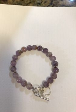 Amethyst bracelet