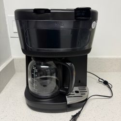 Bella Pro Multi-Brew Coffee Maker – 12-Cup & Single Serve – Black