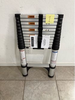 Premium telescopic heavy duty ladder - L1 - 12.5 feet