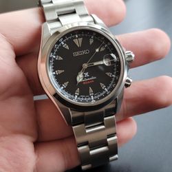 ✅🔥BRAND NEW* Seiko Men's Prospex Alpinist Automatic Black Dial Watch Size 39.5mm