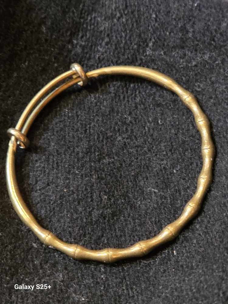 vintage solid copper bangle
