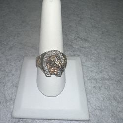 YG .28ct tw Diamond Ring tw 9.60 Gms 
