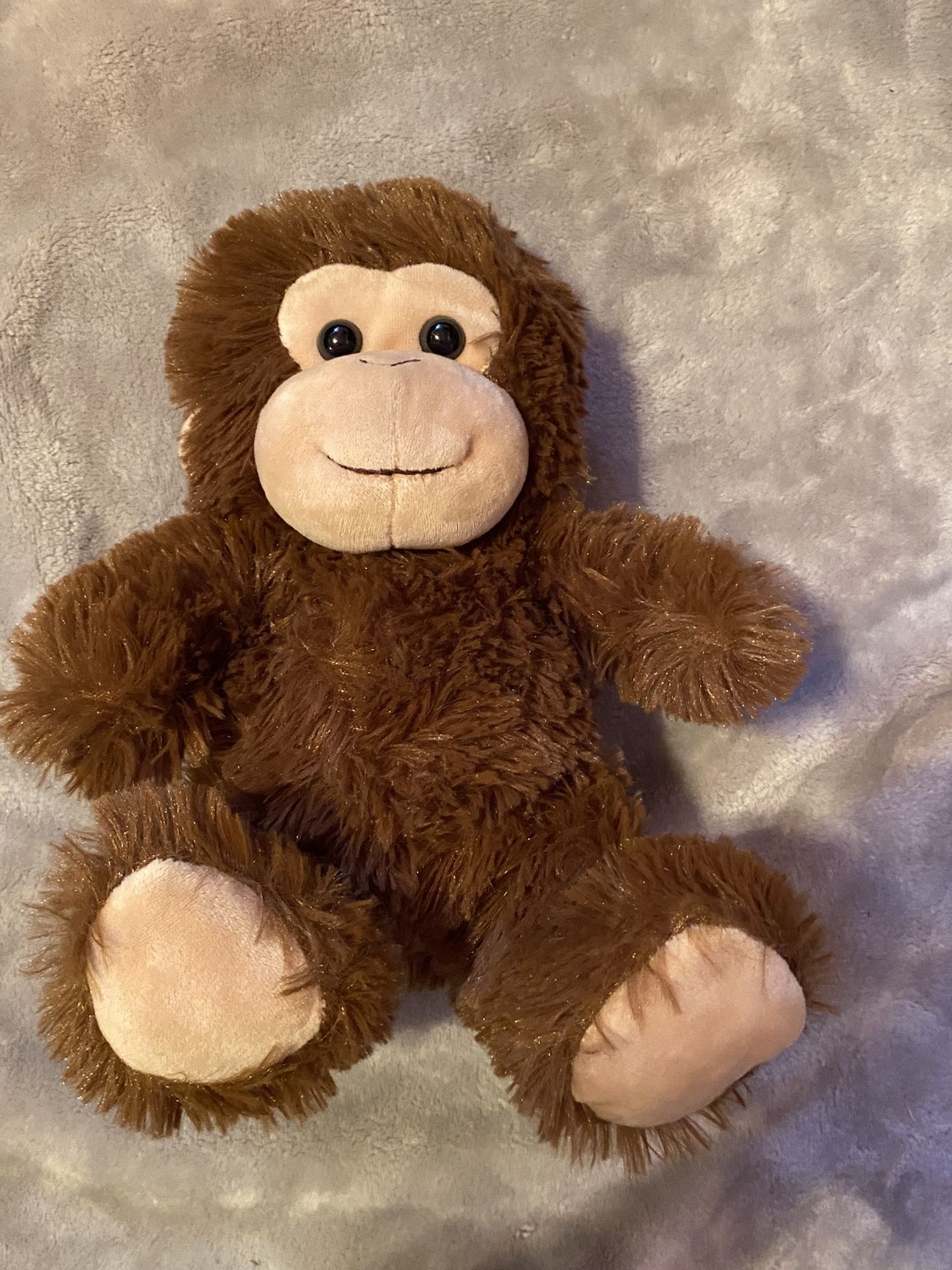 Orbi Ron Banafato Brown Monkey Plush Stuffed Animal Toy 6"