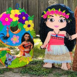 Moana 🌊 Piñata 🌺🎉