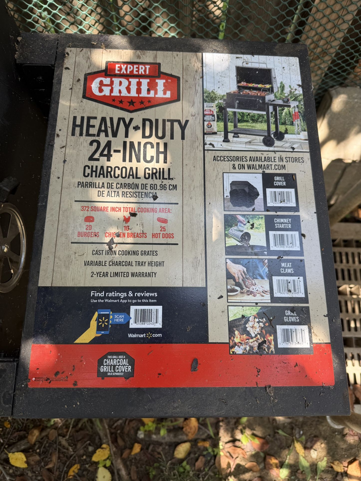 Charcoal Grill With Cover