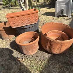 Clay Flower Pots