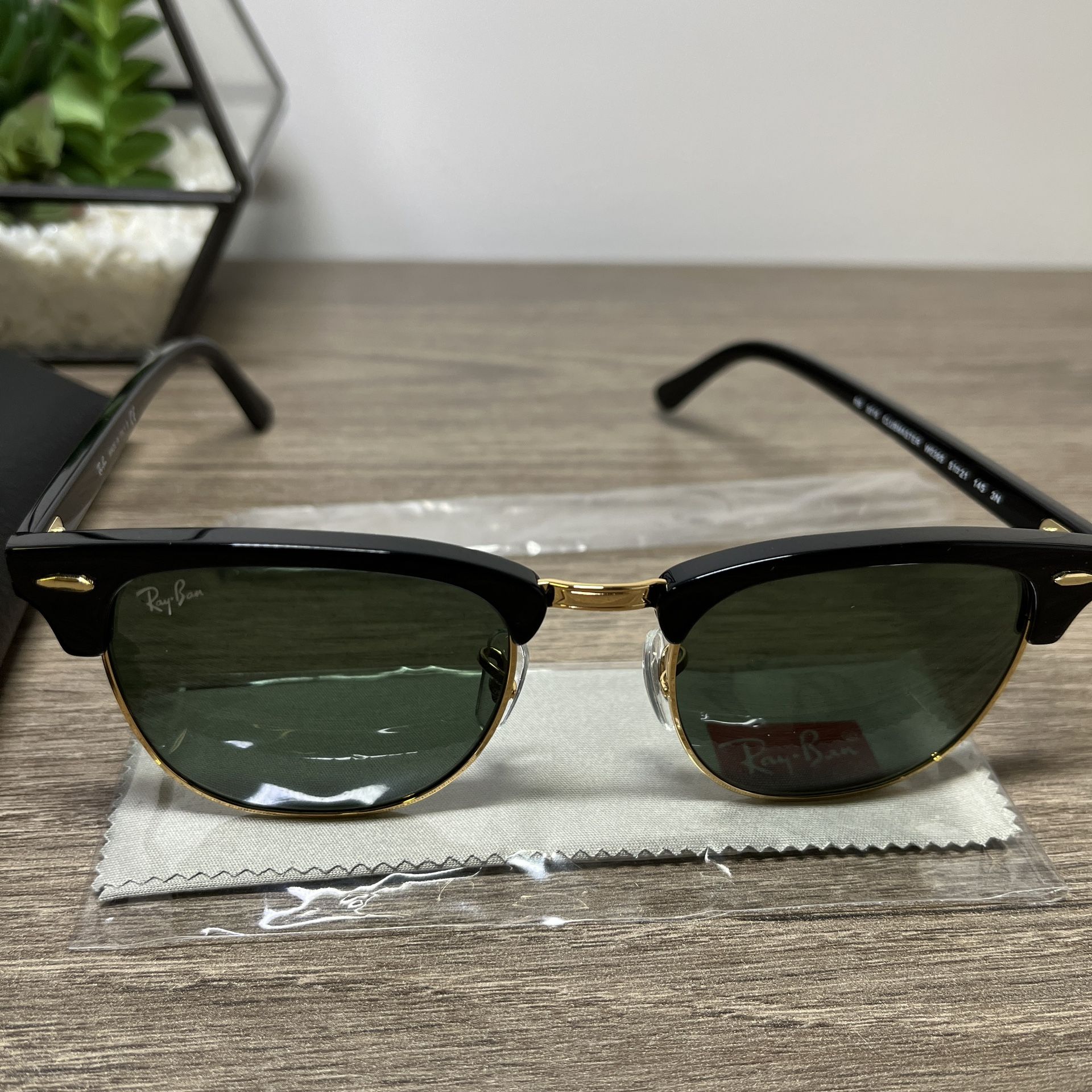 Green Classic Rb3016f W0365 New Ray Ban RB3016 W0365 Clubmaster