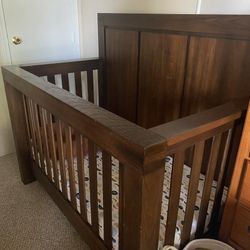 Solid Baby Crib