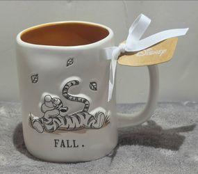 Rae Dunn x Disney Winnie the Pooh "FALL." Tigger Mug