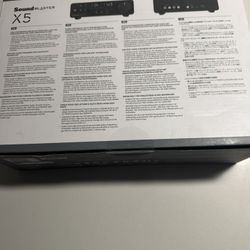 Sound Blaster X5 