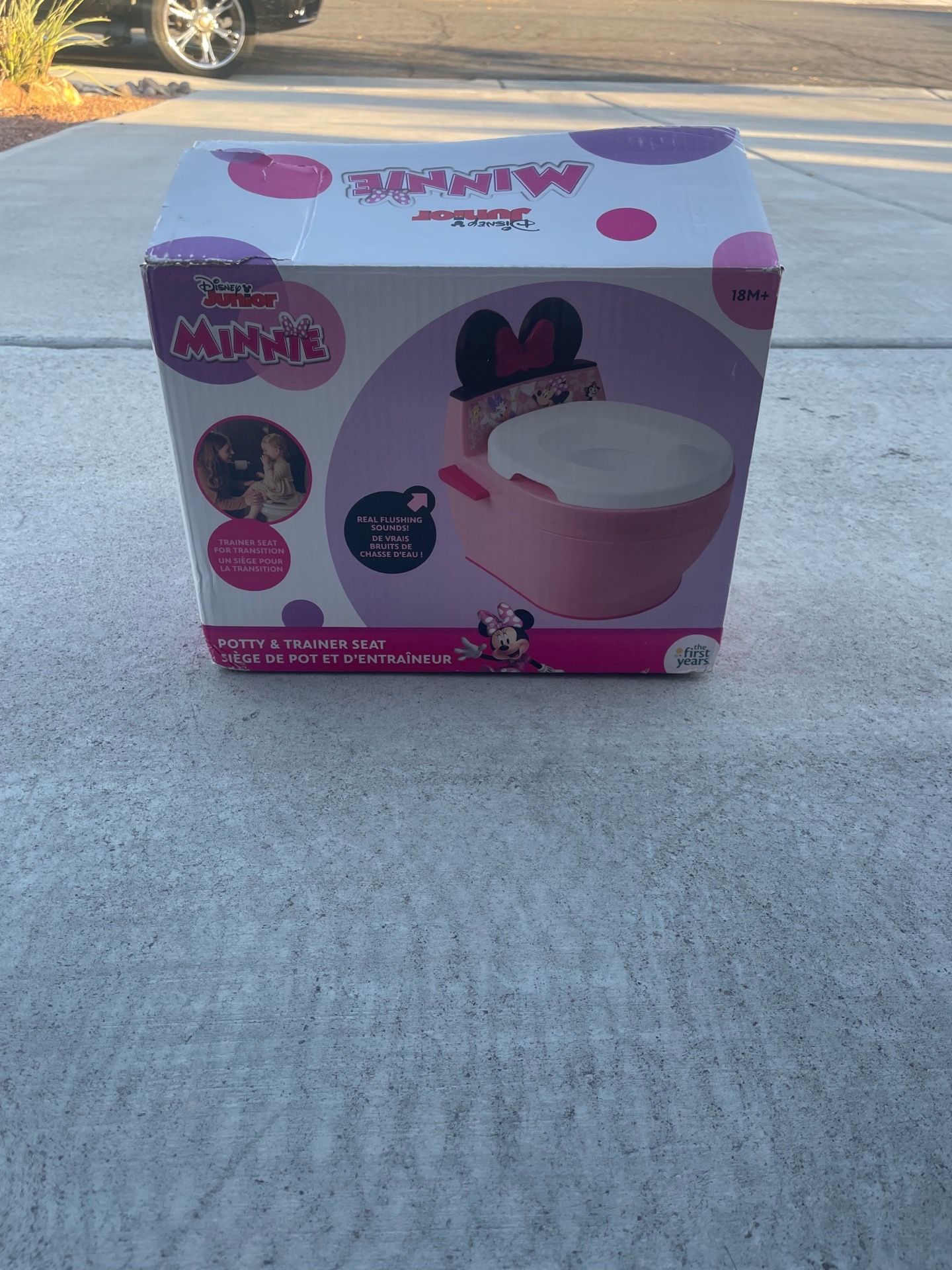 Toddler potty seat - new