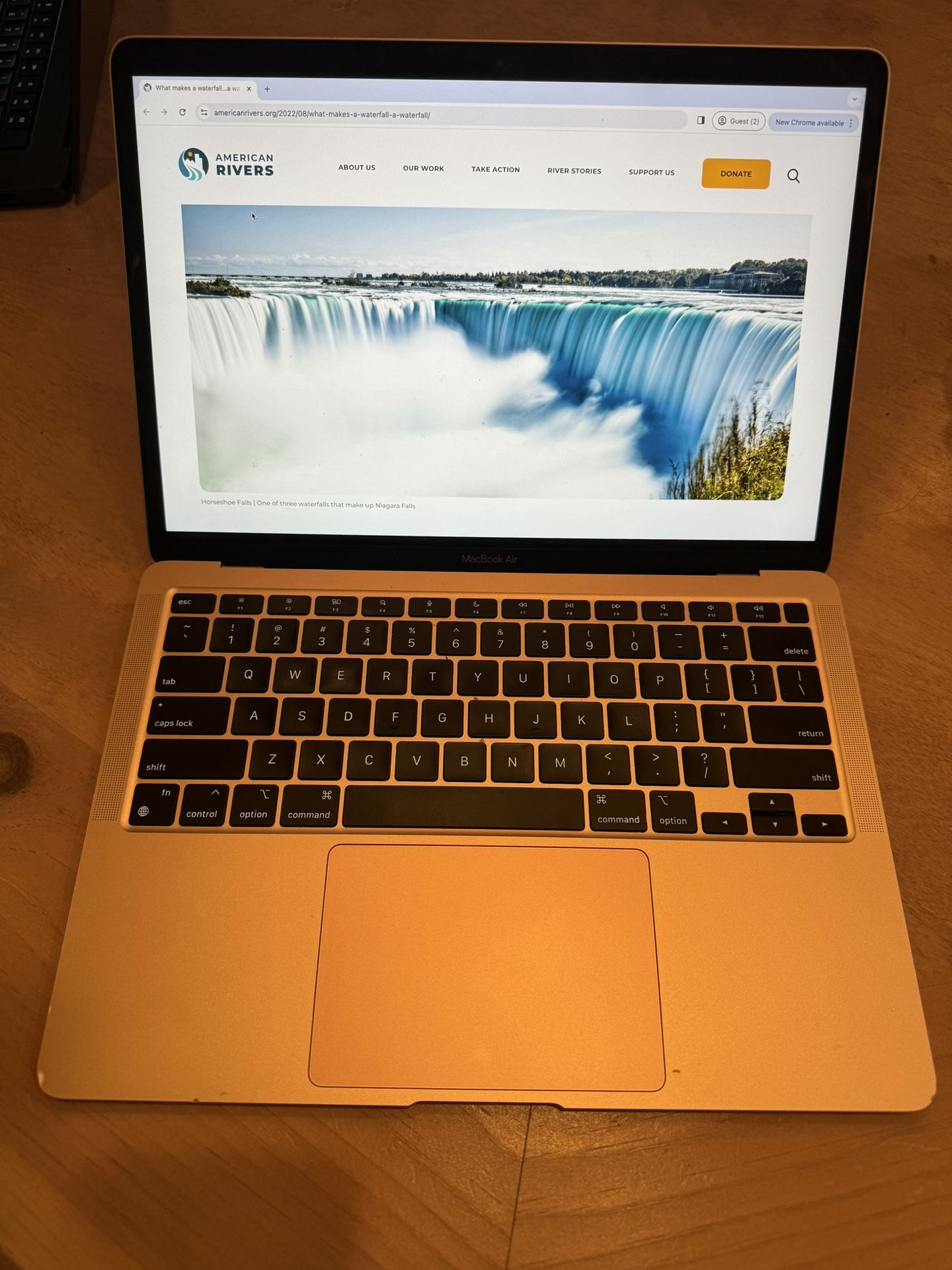 M1 MacBook Air 256gb SSD 8gb Ram 2020