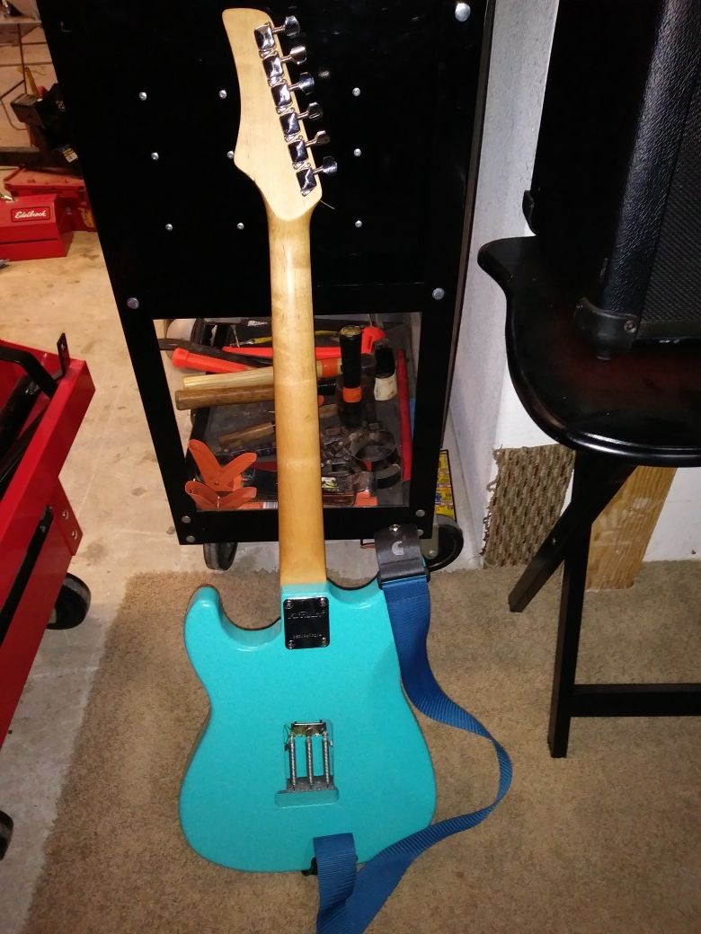 Act one guitar.with high out put pick up.