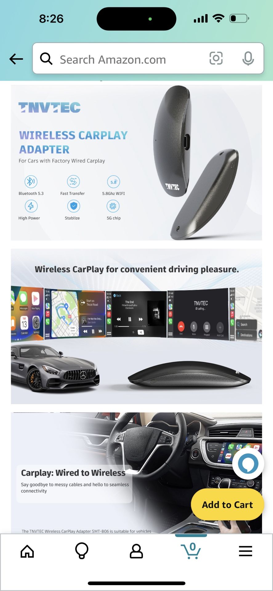 Car play adapter. Baby toys