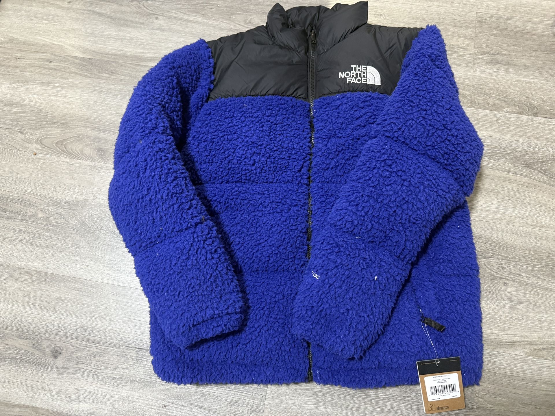 The Northface Kids NUPTSE Sherpa Coat Jacket XXL