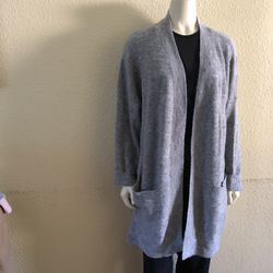 Dip Gray Open Front Cardigan Size XL