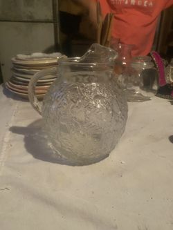 Glass Pitcher