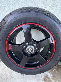 4 Motegi Racing MR116 Rims with 4 Michelin Defender 195/60R15 88H Tires