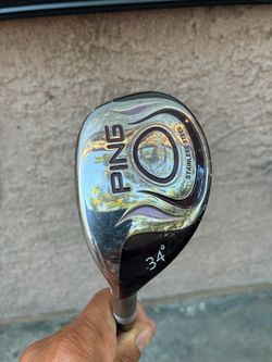 Ping Rhapsody Stainless Steel 34° Hybrid Golf Club