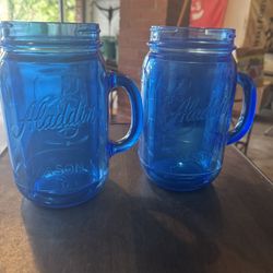 Large Plastic Mason Jar Cups 