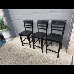 3 Bar Stools 