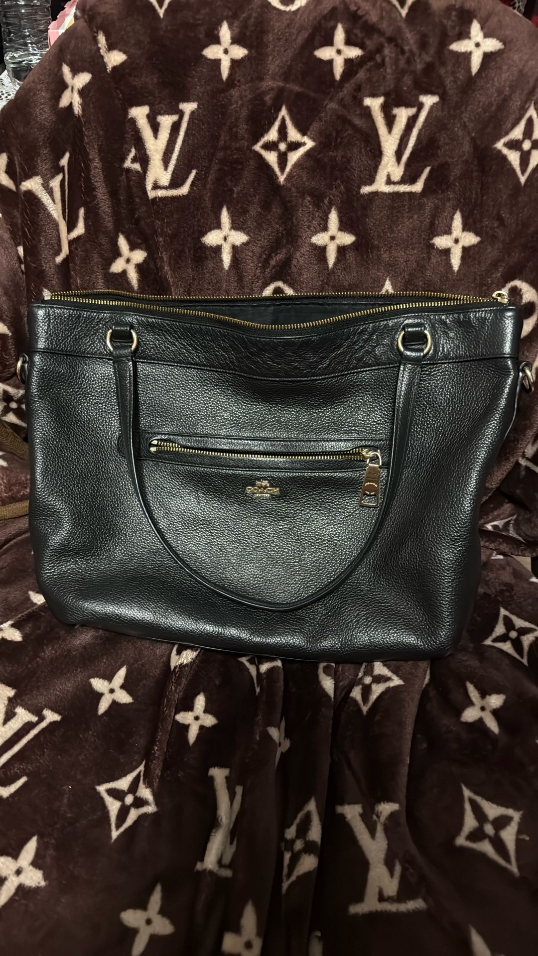Black Coach Tote