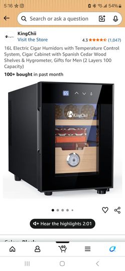 Cigar humidor 16L