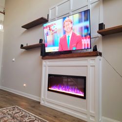 75 inch SAMSUNG TV Brand New Still On Mount