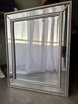 Gorgeous Embellished Mirror 32” X 26” X 1.75 “