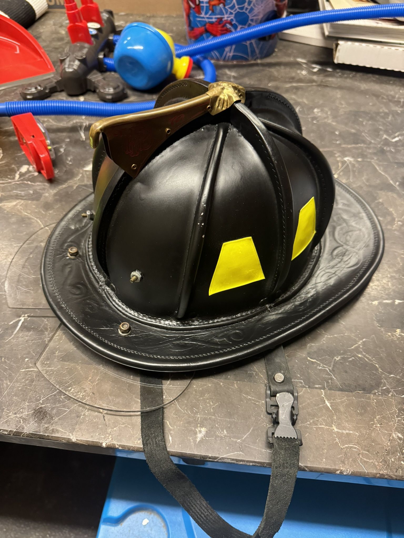 Cairns Leather Helmet