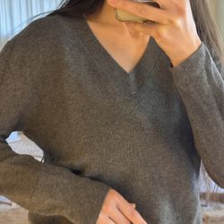 Thin Gray Sweater - Banana Republic (New