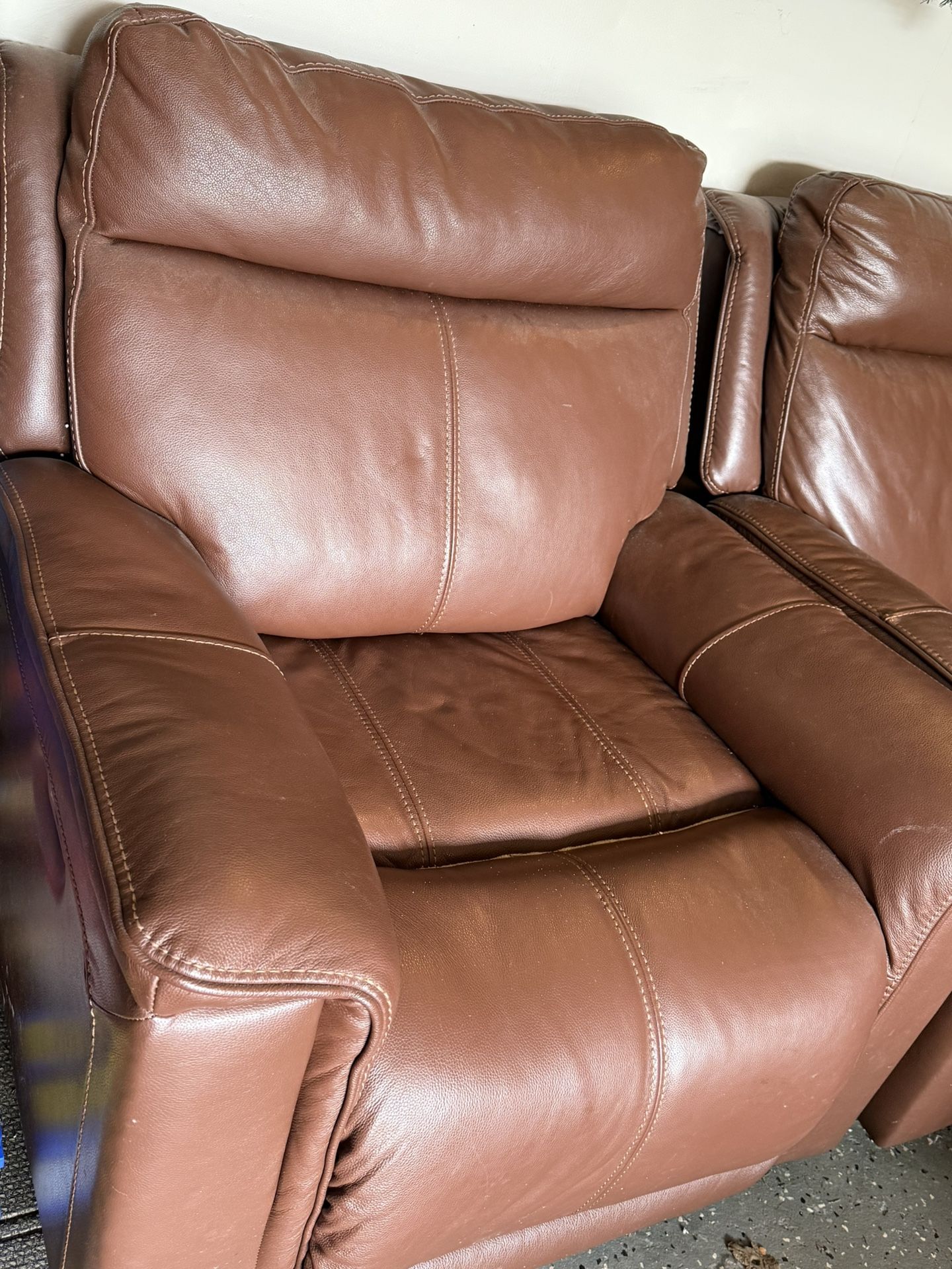 Leather Power Recliners