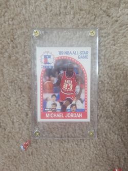 Michael Jordan 89 all star card
