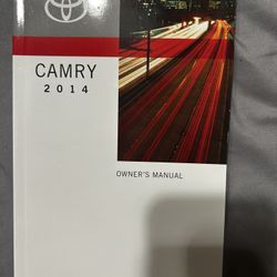 Camry drivers Manual