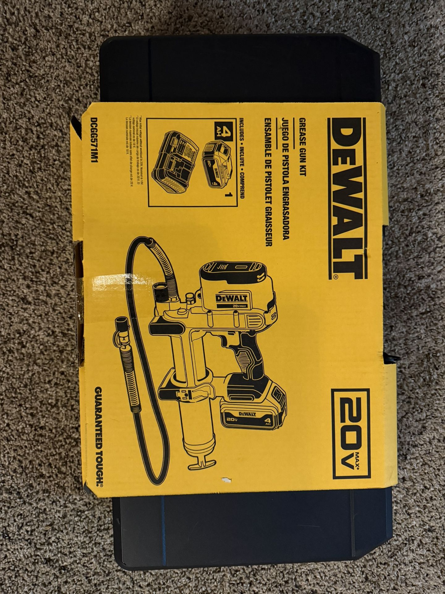 20v Grease Gun Kit *open Box new Condition!*