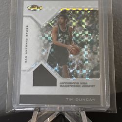 Tim Duncan Basketball Card