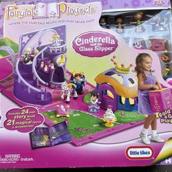 Cinderella And The Glass Slipper Fairytale Playset