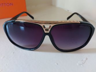 Louis Vuitton Evidence Gold Sunglasses