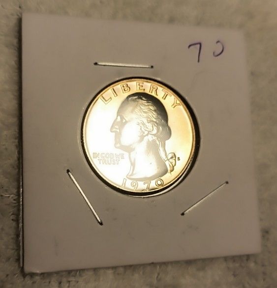 1970 Proof Washington Quarter