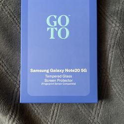 Tempered Glass Note 20