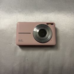 Pink Digital Camera – Great for Beginners or Kids!