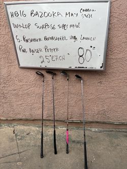Mixed Used Golf Clubs – Set of 4