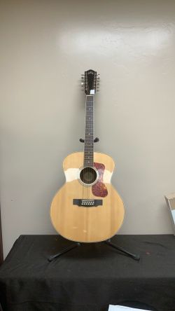 Guild F-2512E Deluxe 12 String Electric/Acoustic Guitar
