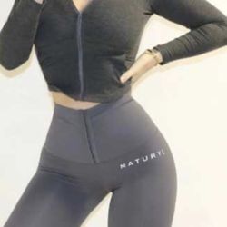 Naturyl by NIYKEE Grey (tummy control leggings
