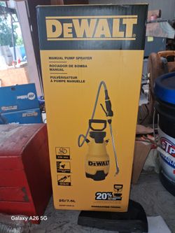 Dewalt  sprayer