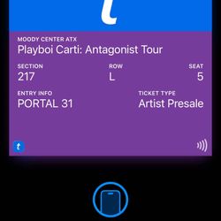 Antagonist Tour Tickets (2) Austin 11-23-25