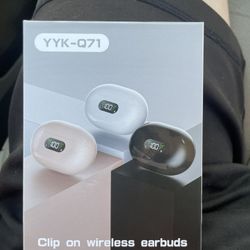 Clip On Wireless Earbuds